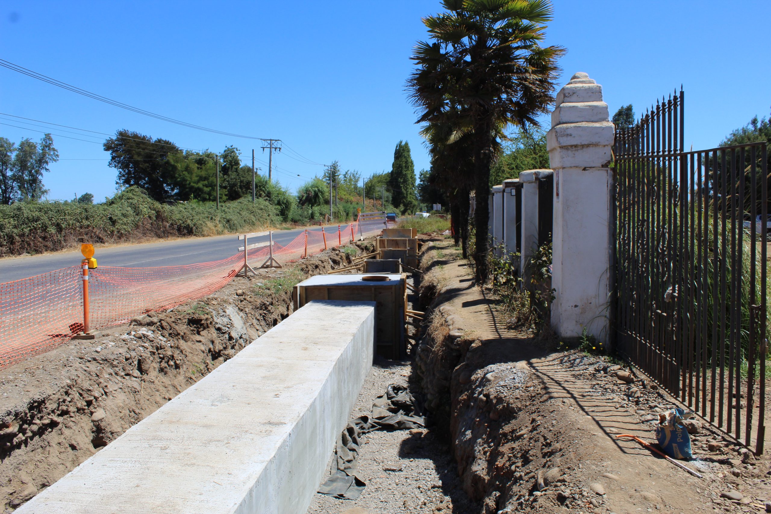 Acceso Vial Ruta CH-115 – Restaurant Casa de Campo