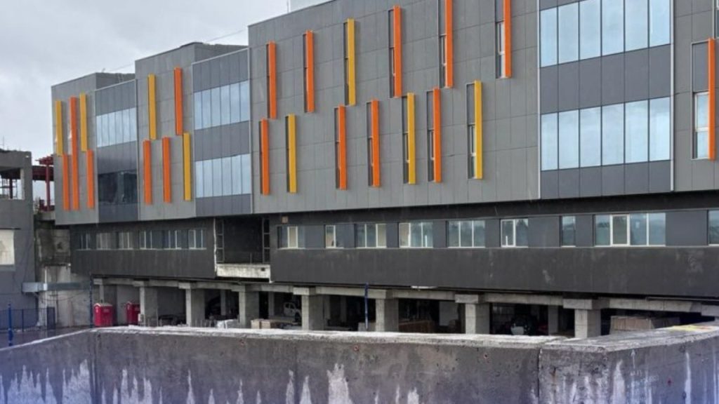 Nuevo Hospital de Constitución en construcción